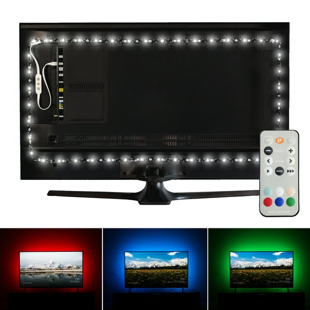 adhésif RGB & Luminoodle couleur bias lighting-USB TV DEL Rétroéclairage avec la couleur